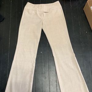 Express Editor pants - flare/boot. Wide waistband